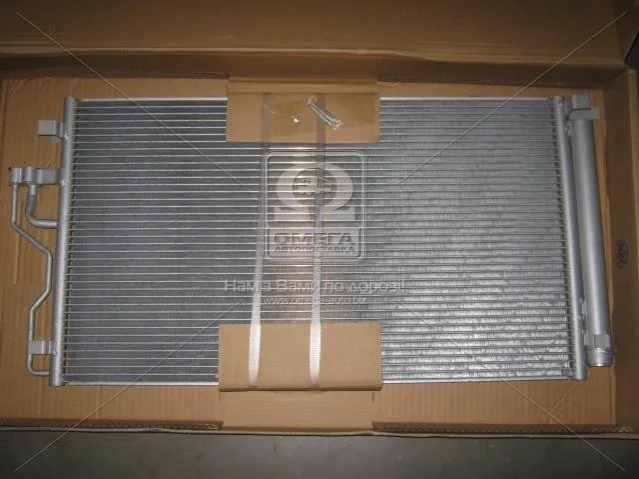 Радіатор кондиціонера HYUNDAI ix35/KIA SPORTAGE III (вир-во Nissens) NISSENS 940208 (фото 1)