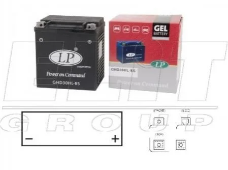 Мотоакумулятор LP GEL LP BATTERY GHD30HLBS (фото 1)