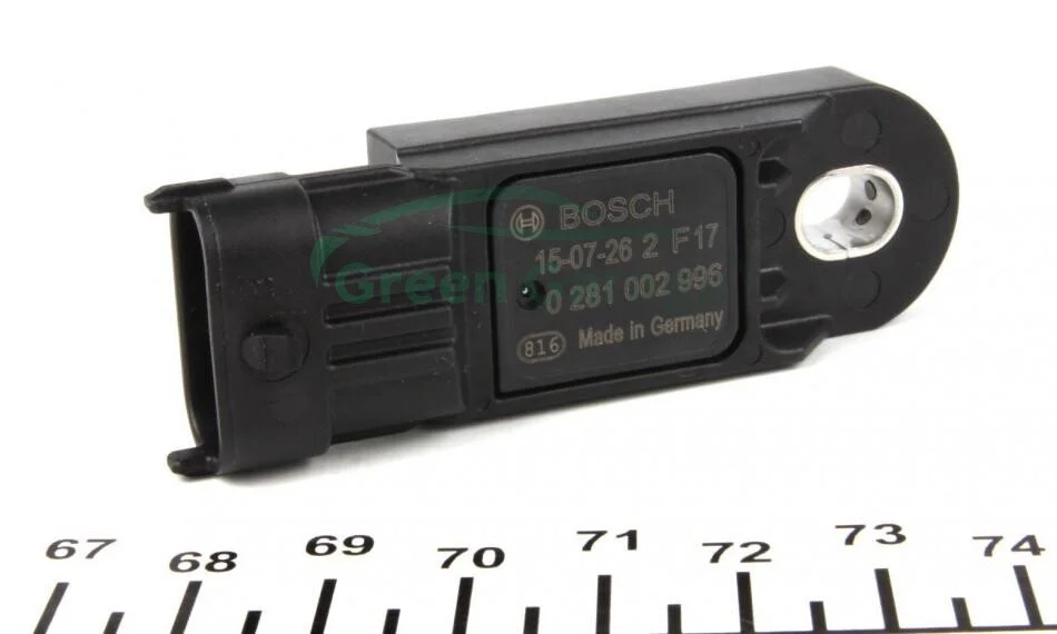 Датчик вакууму BOSCH 0 281 002 996 (фото 1)