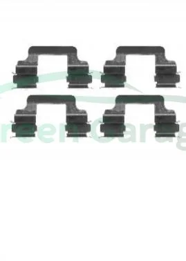 Ремонтный комплект тормозных колодок STARLINE BD PR24 (фото 1)