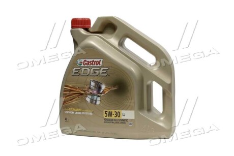 Масло моторн. EDGE 5W-30 LL (Канистра 4л) CASTROL 15668E