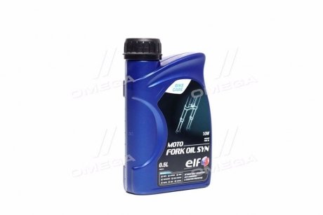 Масло гидравл. MOTO FORK OIL SYN 10W (Канистра 0.5л) для вилок и амортизаторов ELF 213966