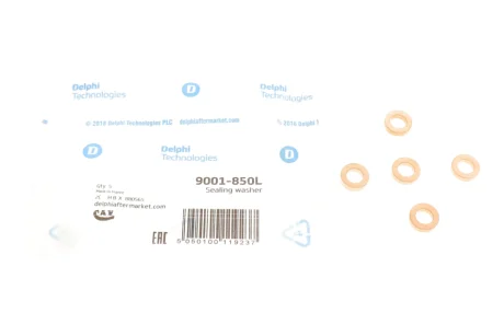 Елемент форсунки Common Rail DELPHI 9001850L