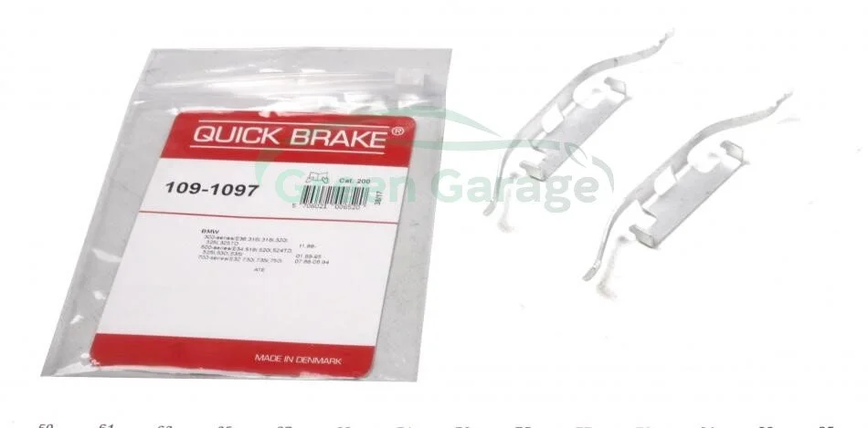 Пружинки до колодок QUICK BRAKE 1091097 (фото 1)