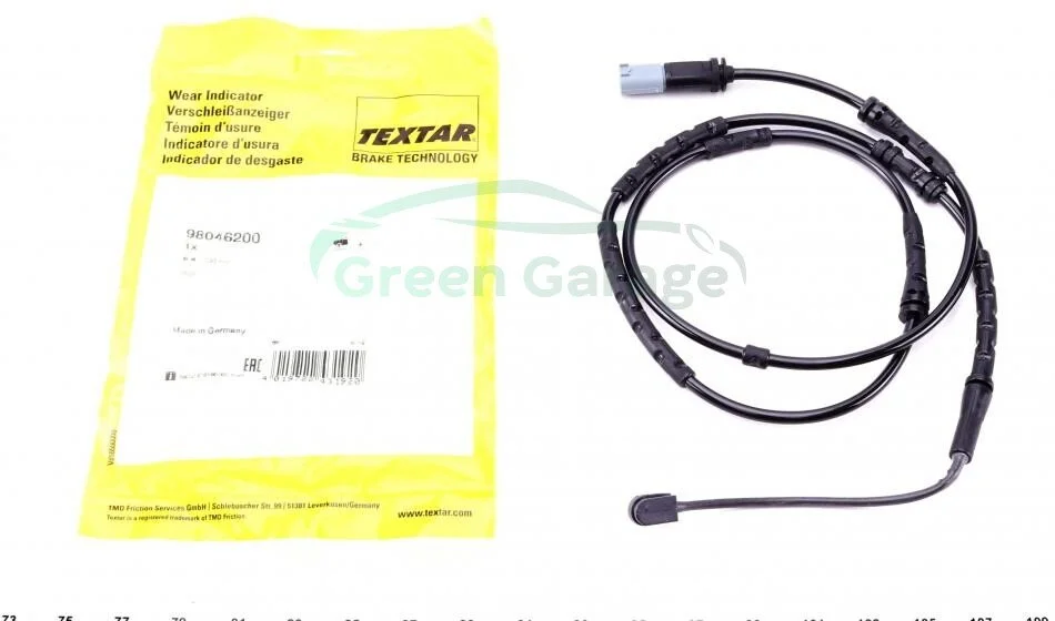 Гальмівні аксесуари TEXTAR 98046200 (фото 1)