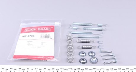 Монтажний комплект колодки QUICK BRAKE 105-0760