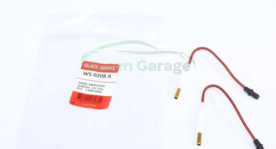 Гальмівні аксесуари QUICK BRAKE WS 0208 A (фото 1)