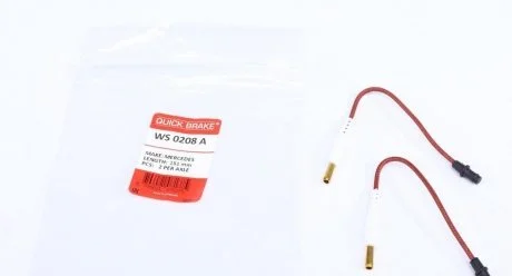 Гальмівні аксесуари QUICK BRAKE WS 0208 A