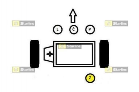 Опора двигуна / КПП STARLINE SM 0053 (фото 1)