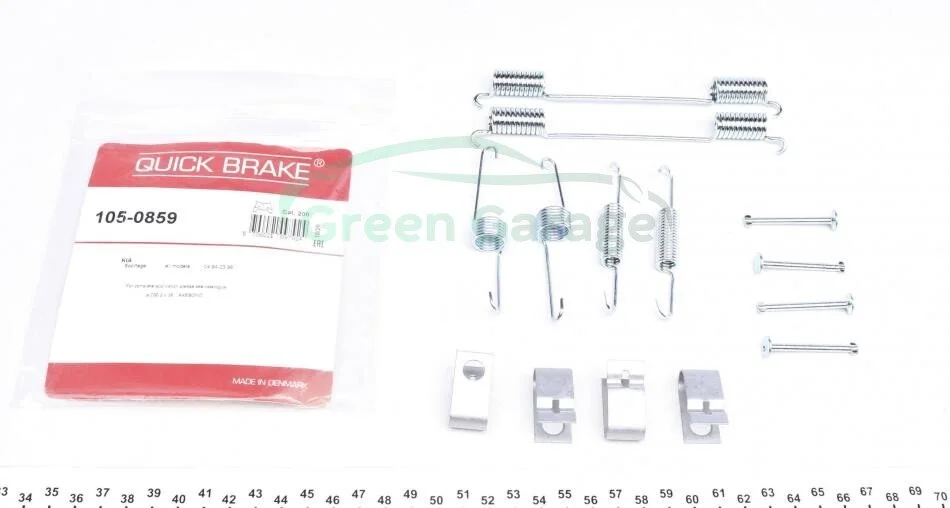 Гальмівні аксесуари QUICK BRAKE 1050859 (фото 1)