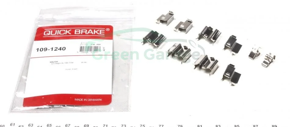 Гальмівні аксесуари QUICK BRAKE 1091240 (фото 1)