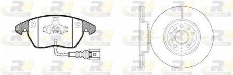 Гальмівний комплект ROADHOUSE 81030.02