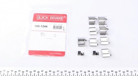 Монтажний компл.,гальм.колодки QUICK BRAKE 109-1244