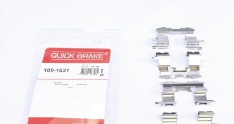 Монтажний компл.,гальм.колодки QUICK BRAKE 109-1631