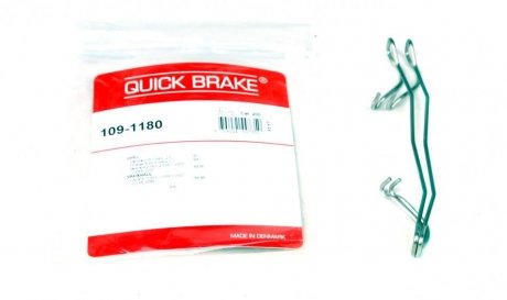 Монтажний компл.,гальм.колодки QUICK BRAKE 109-1180