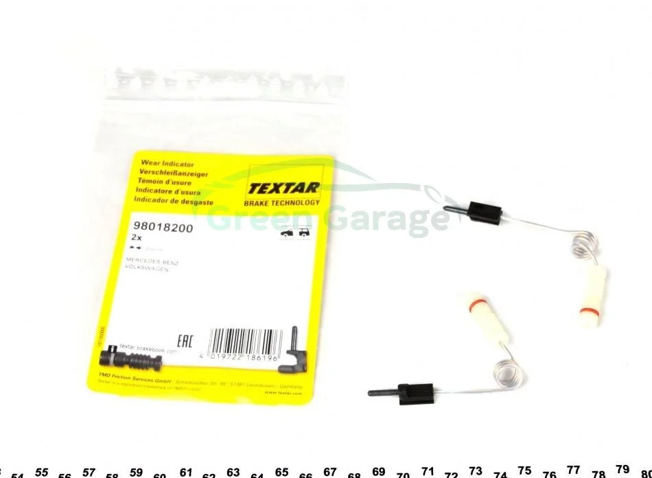 Гальмівні аксесуари TEXTAR 98018200 (фото 1)