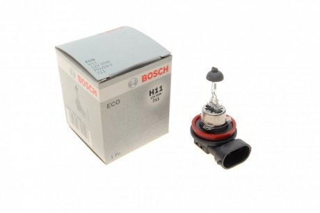 Лампа розжарювання H11 12V 55W PGJ19-2 ECO BOSCH 1 987 302 806