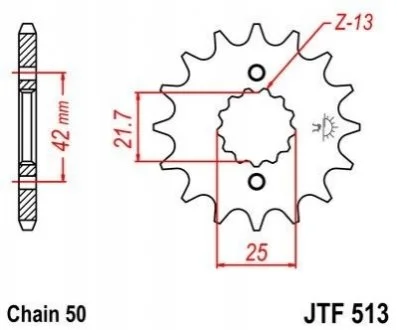 Передня зірка MOTO JT MOTO 10566517