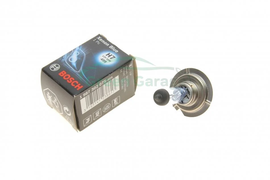 Лампа розжарювання H7 12V 55W PX26d Xenon Blue (вир-во Bosch) BOSCH 1 987 302 075 (фото 1)