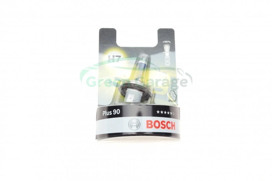 Лампа розжарювання 12 V 55 W H7 PLUS 90 блістер (вир-во Bosch) BOSCH 1 987 301 078 (фото 1)
