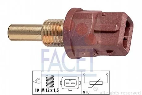 Датчик температури FACET 7.3248
