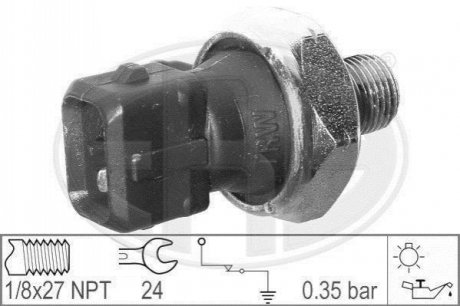 Датчик тиску оливи ERA 330019