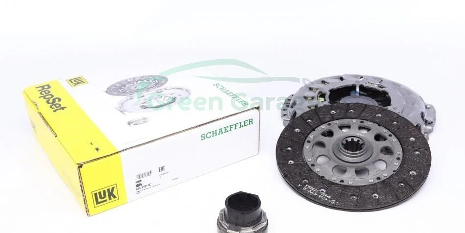 Сцепление BMW 3(E46) 2.0-3.0 D 99-05 (Пр-во) LUK 624 3101 00 (фото 1)