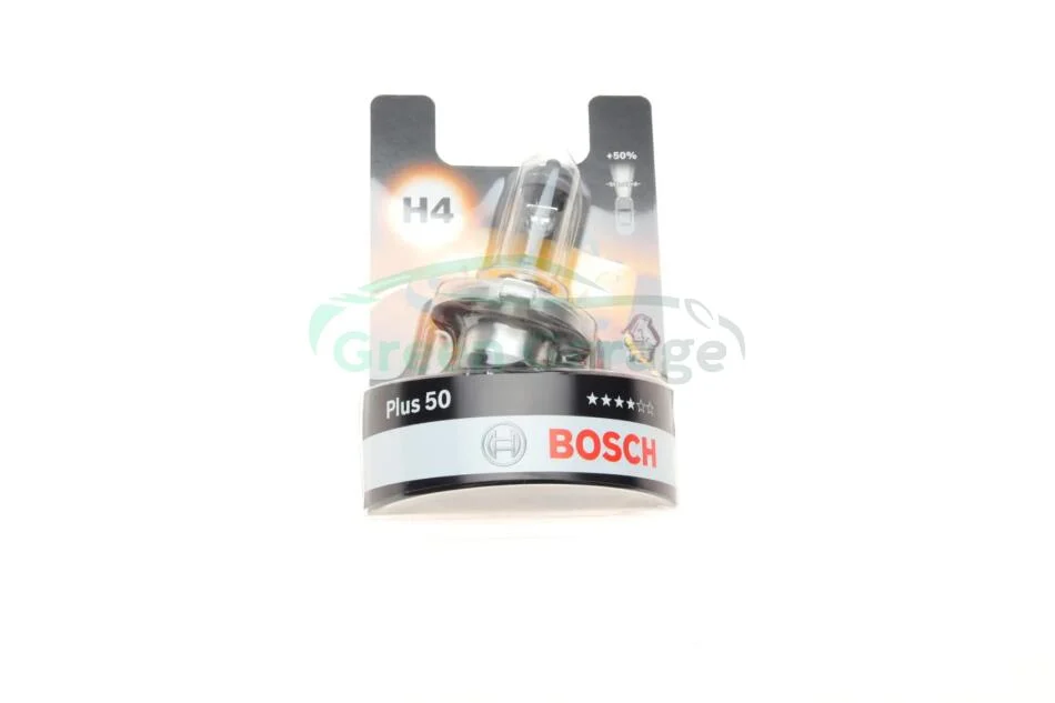 Лампа фарна А 12-60+55 ВАЗ H4 plus 60 ближн., дальн. світло (вир-во Bosch) BOSCH 1 987 301 040 (фото 1)