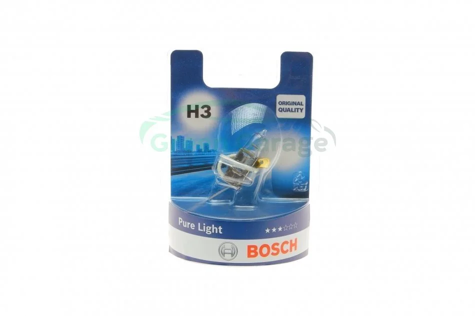 Лампа розжарювання 12V 55W H3 PURE LIGHT (вир-во) BOSCH 1 987 301 006 (фото 1)