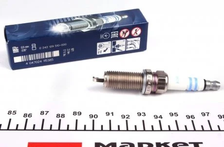 Свічка запалювання VR8SC+ NICKEL (RENAULT) (вир-во) BOSCH 0 242 129 510