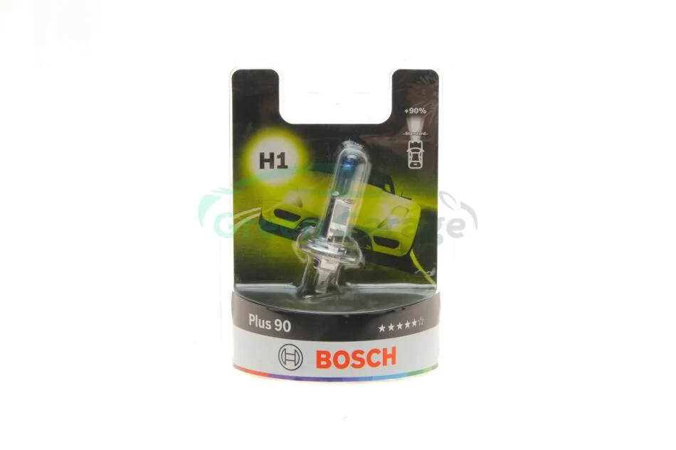 Лампа розжарювання Н1 12V 55W P14,5s plus 90 (вир-во Bosch) BOSCH 1 987 301 076 (фото 1)