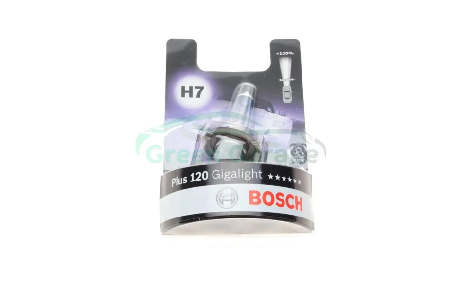 Лампа розжарювання H7 12V 55W PX26d GigaLight +120 (blister 1шт) (вир-во Bosch) BOSCH 1 987 301 110 (фото 1)