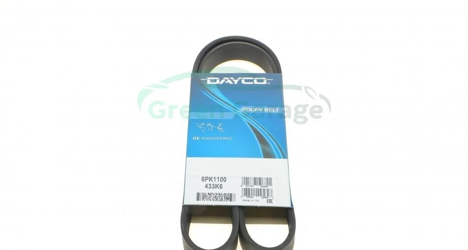 Ремень поликлин. (пр-во) DAYCO 6PK1100 (фото 1)
