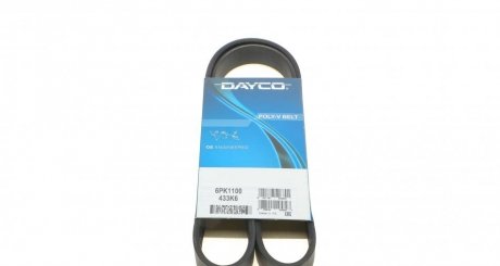 Дорiжковий ремінь DAYCO 6PK1100