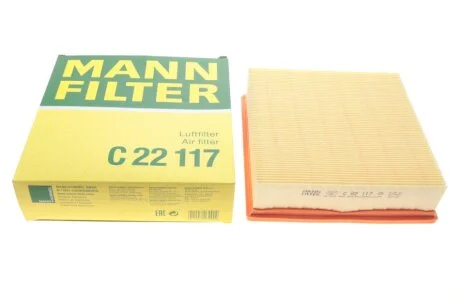Повітряний фільтр MANN C22117