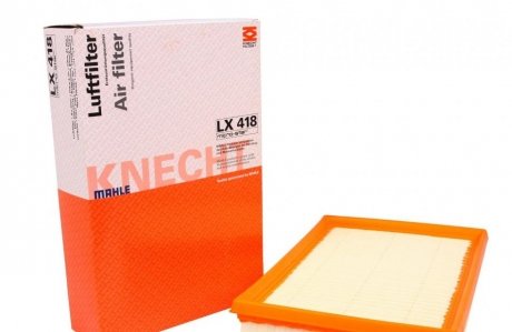 Повітряний фільтр MAHLE / KNECHT LX418