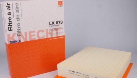 Повітряний фільтр MAHLE / KNECHT LX678