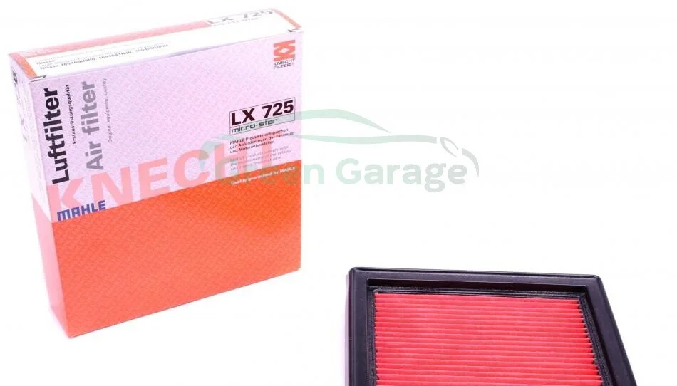 Повітряний фільтр MAHLE / KNECHT LX725 (фото 1)