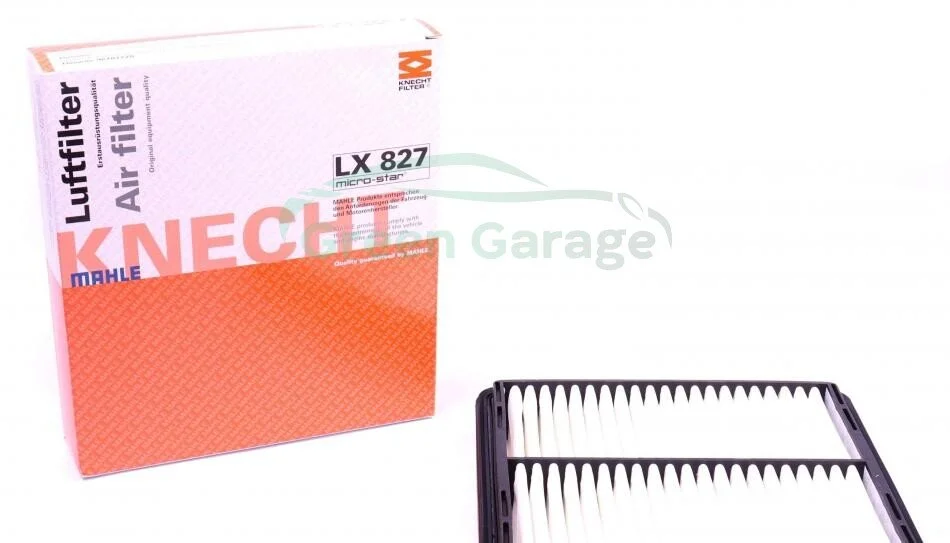 Фильтр воздушный DAEWOO LANOS 97- (пр-во Knecht-Mahle) MAHLE / KNECHT LX827 (фото 1)