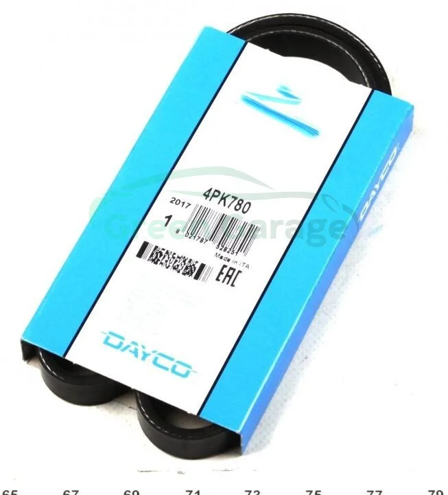 Дорiжковий ремінь DAYCO 4PK780 (фото 1)