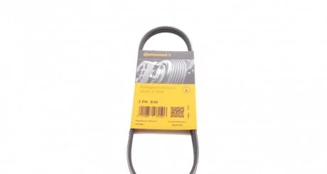 Ремень поликлиновой (Пр-во ContiTech) CONTITECH 3PK630