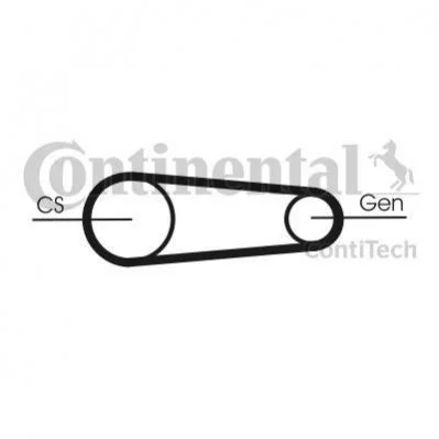 Поликлиновой ременный комплект CONTITECH 6PK831 ELAST T1 (фото 1)