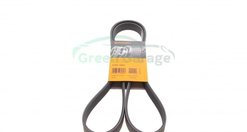 Поликлиновой ремень BMW 1 (E81) 116 d (Пр-во Contitech) CONTITECH 6PK1605 (фото 1)