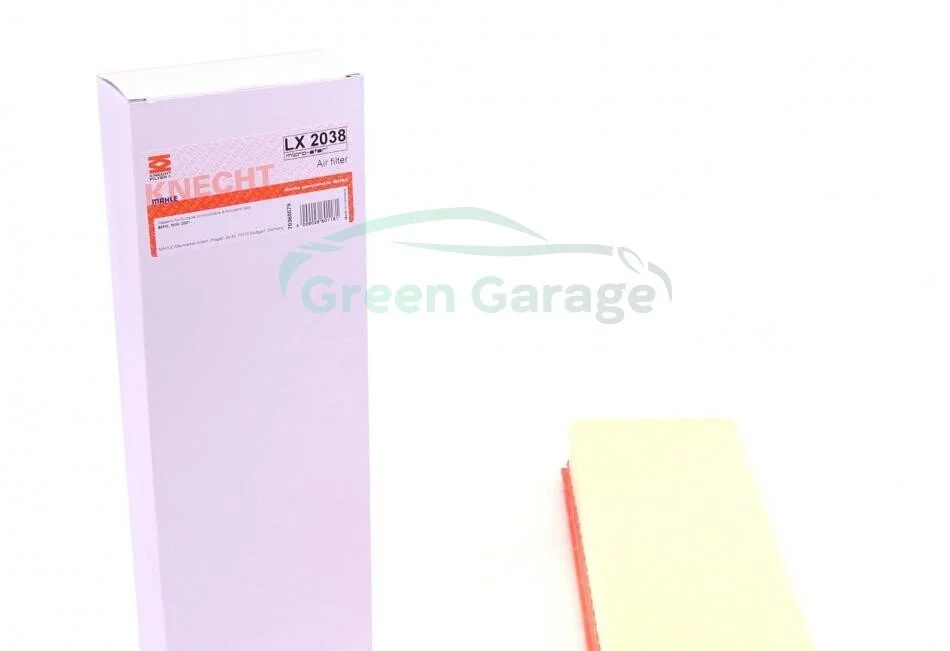 Повітряний фільтр MAHLE / KNECHT LX2038 (фото 1)