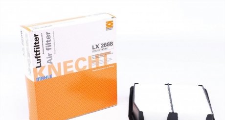 Повітряний фільтр MAHLE / KNECHT LX2688