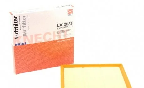 Фильтр воздушный CHEVROLET, OPEL (пр-во Knecht-Mahle) MAHLE / KNECHT LX2881