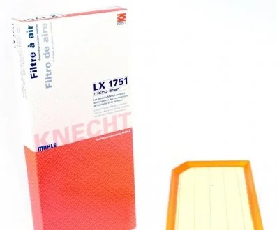Повітряний фільтр MAHLE / KNECHT LX1751