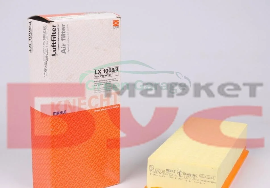 Повітряний фільтр MAHLE / KNECHT LX1008/3 (фото 1)