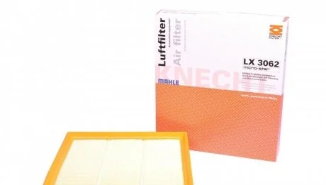 Повітряний фільтр MAHLE / KNECHT LX3062