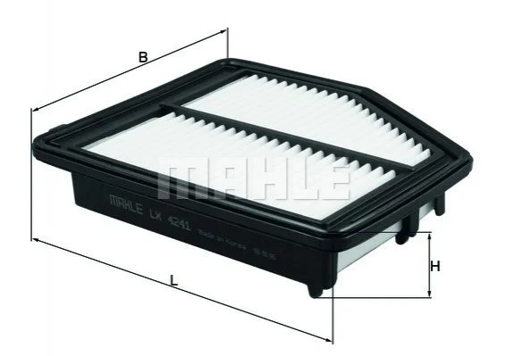 Повітряний фільтр MAHLE / KNECHT LX4241 (фото 1)